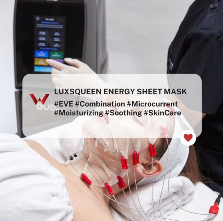 LuxQueen Energy Sheet Mask for microcurrent
